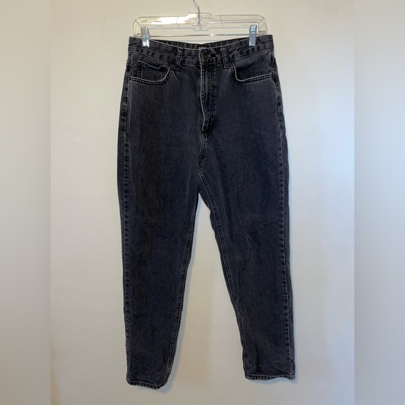 BDG Urban Outfitters Washed Black High Rise Mom Jeans - Picture 1 of 4